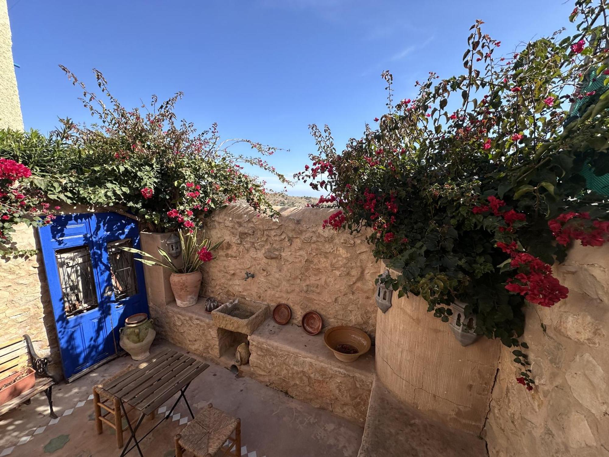 Casa Con Vistas Al Mar Y Patio De Buganvillas Aigues Luaran gambar