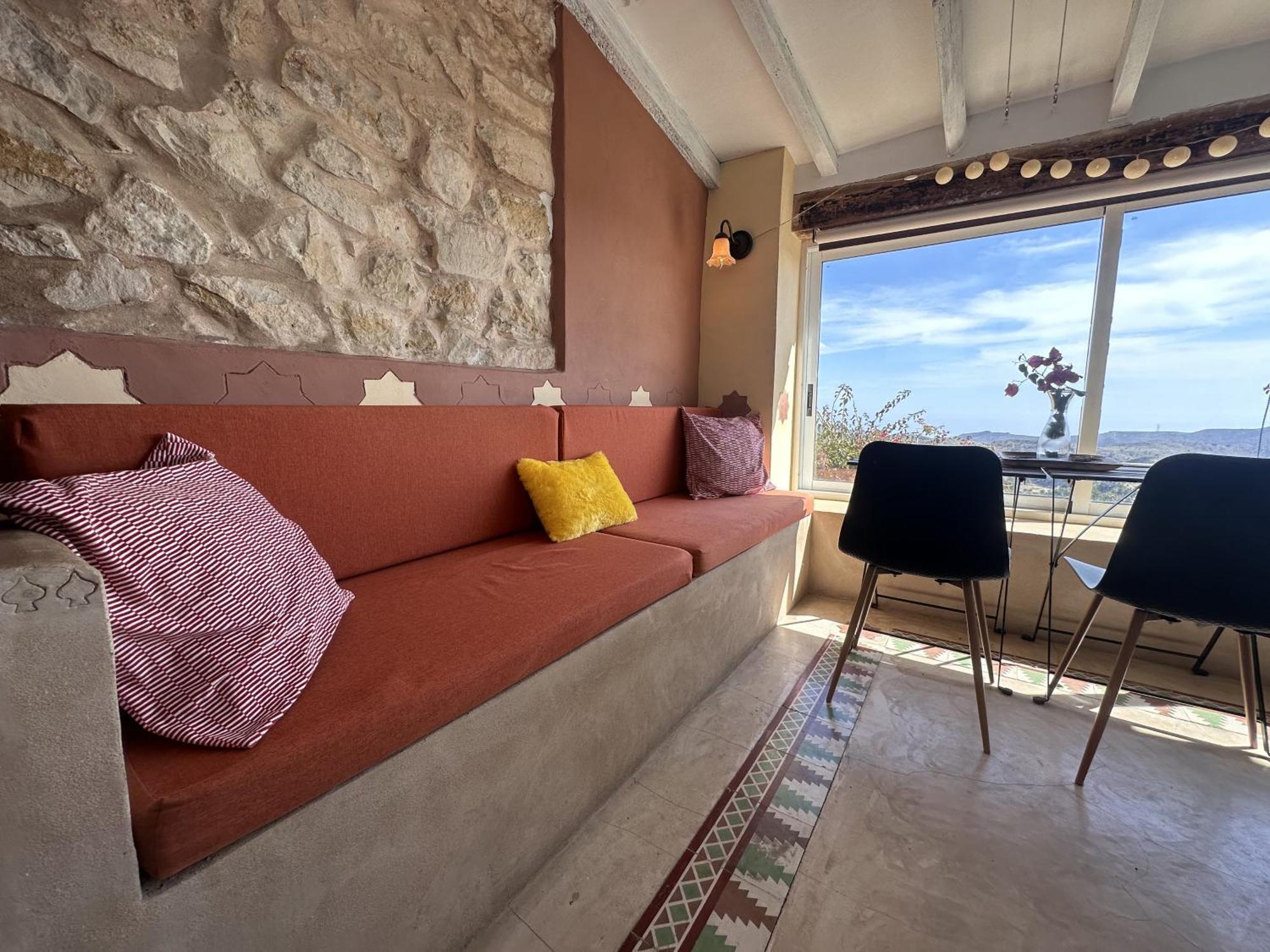 Casa Con Vistas Al Mar Y Patio De Buganvillas Aigues Luaran gambar
