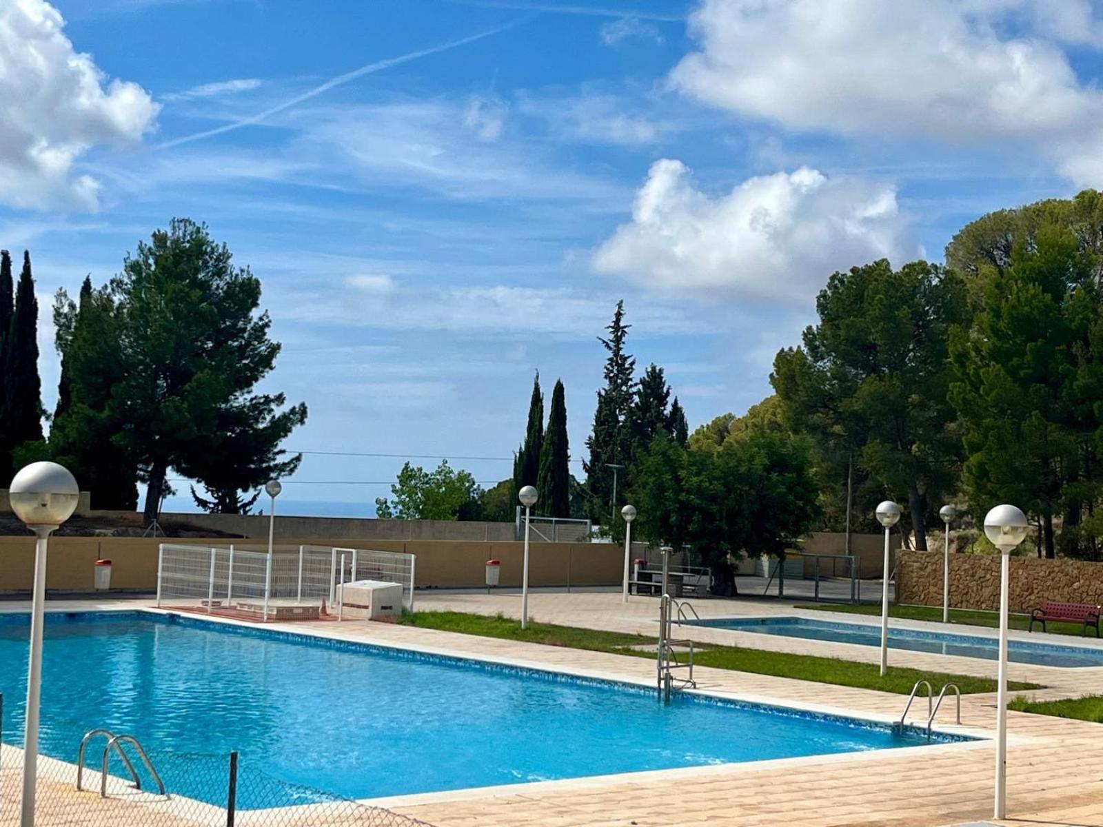 Casa Con Vistas Al Mar Y Patio De Buganvillas Aigues Luaran gambar